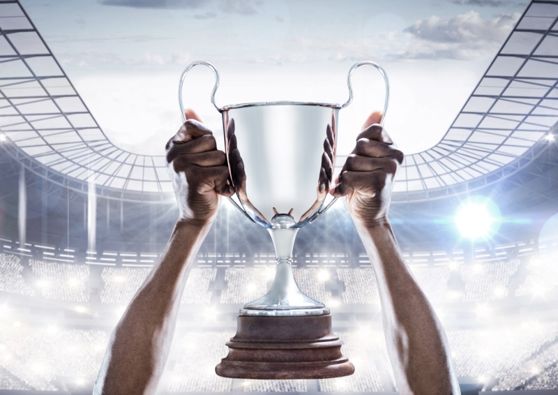 triumf po trafieniu płatnego typu