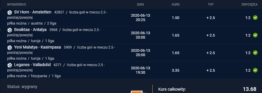 kupon sts 13.06.2020 2
