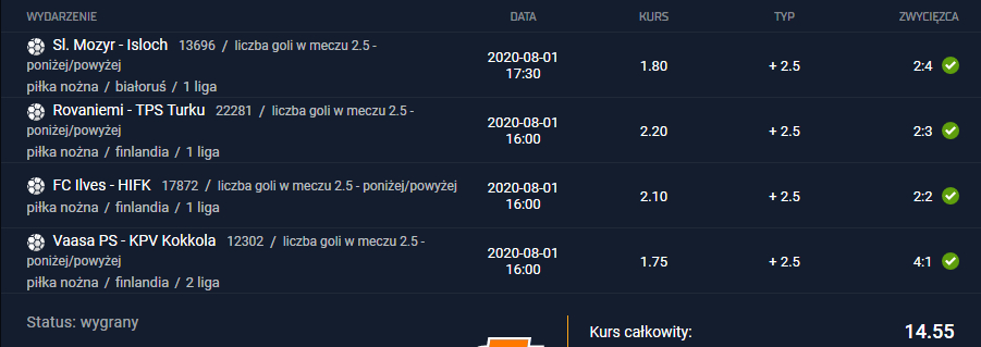 kupon sts 01.08.2020