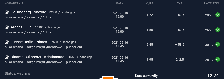 kupon sts 16.02.2021