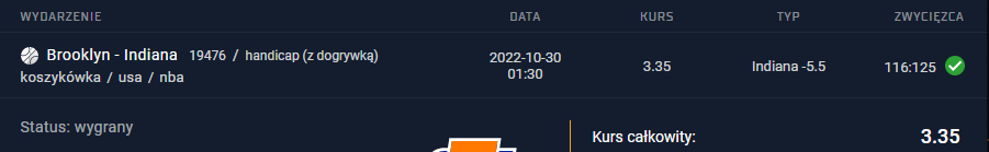 30.10.2022 vip typ premium typ nocny