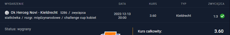 13.12.2022 vip typ premium typ dzienny