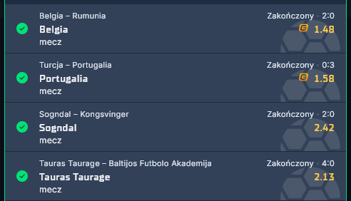 22.06.2024 kupon ako 12.05 bukmacher sts