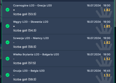 18.07.2024 kupon ako 14.16 bukmacher sts