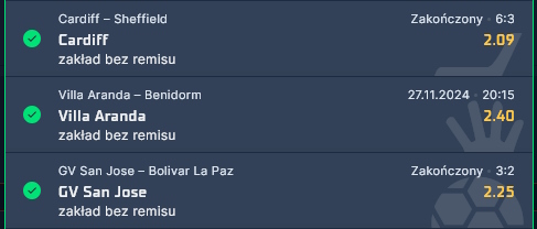 27.11.2024 gotowy kupon bukmacherski ako