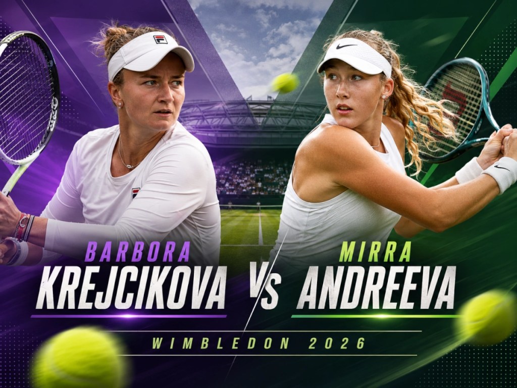 Barbora Krejcikova i Mirra Andreeva przed meczem na Wimbledonie 2026 – typy, kursy STS i analiza spotkania.