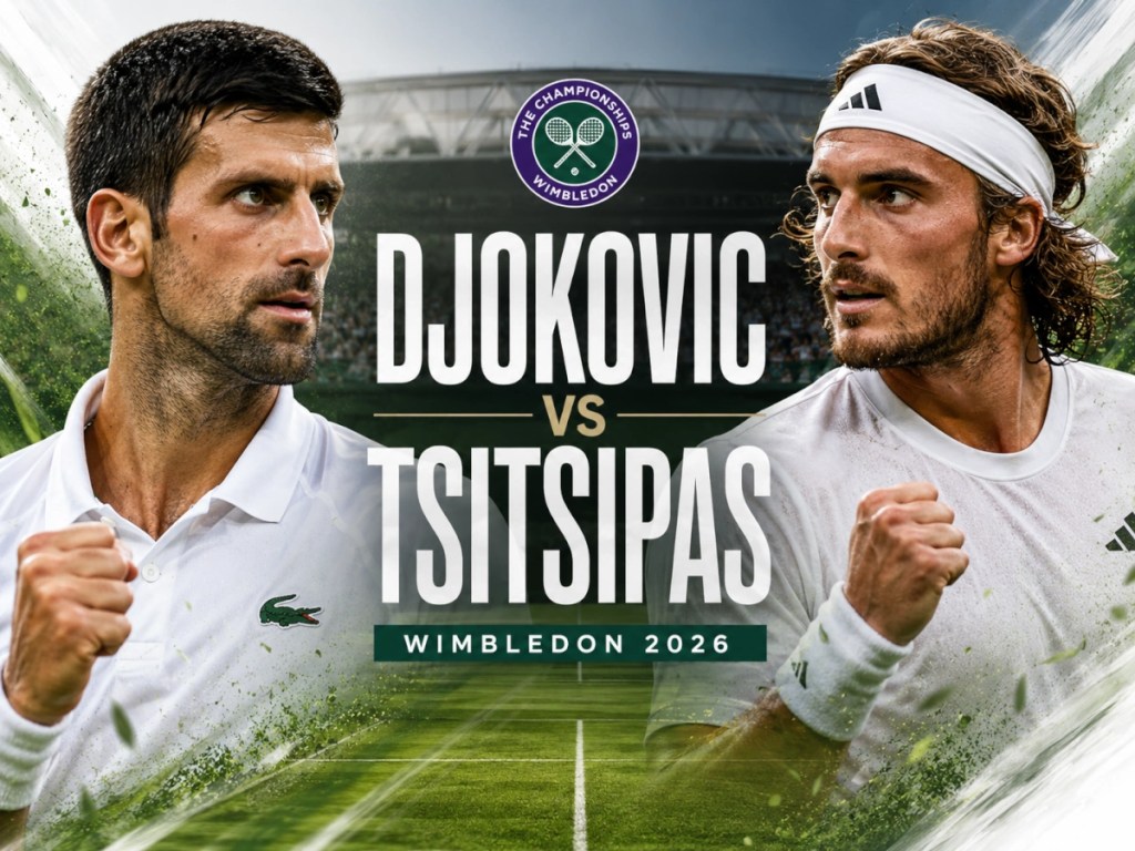 Novak Djokovic – Stefanos Tsitsipas typy bukmacherskie Wimbledon 2026, zapowiedź meczu i kursy