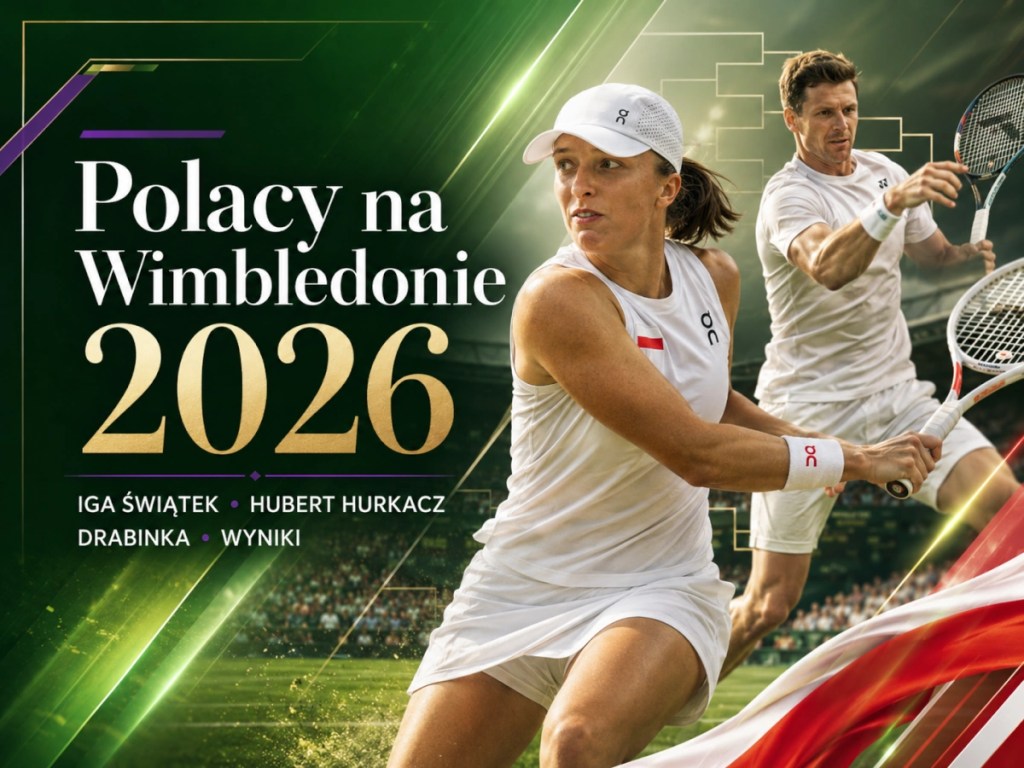 Polacy na Wimbledonie 2026, Iga Świątek i Hubert Hurkacz w drabince turnieju oraz wyniki meczów