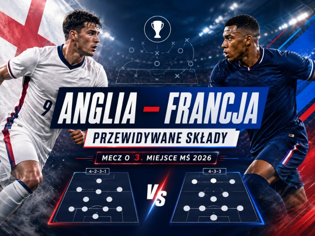 Anglia Francja przewidywane składy i wyjściowe jedenastki na mecz o 3. miejsce MŚ 2026