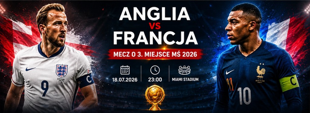 Anglia Francja typy na gole przed meczem o 3. miejsce MŚ 2026
