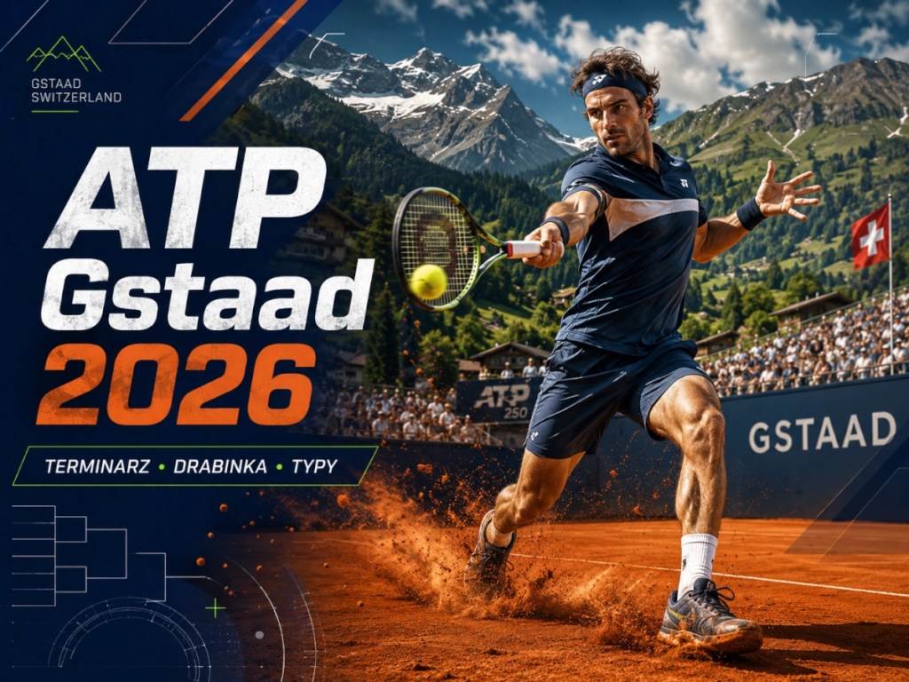 ATP Gstaad 2026 - tenisista na korcie ziemnym, terminarz, drabinka i typy bukmacherskie