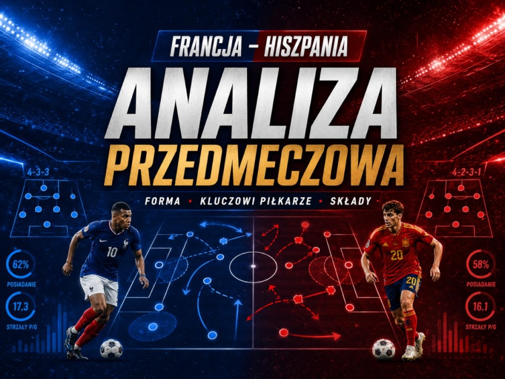 Francja - Hiszpania analiza przedmeczowa, forma, składy i kluczowi piłkarze