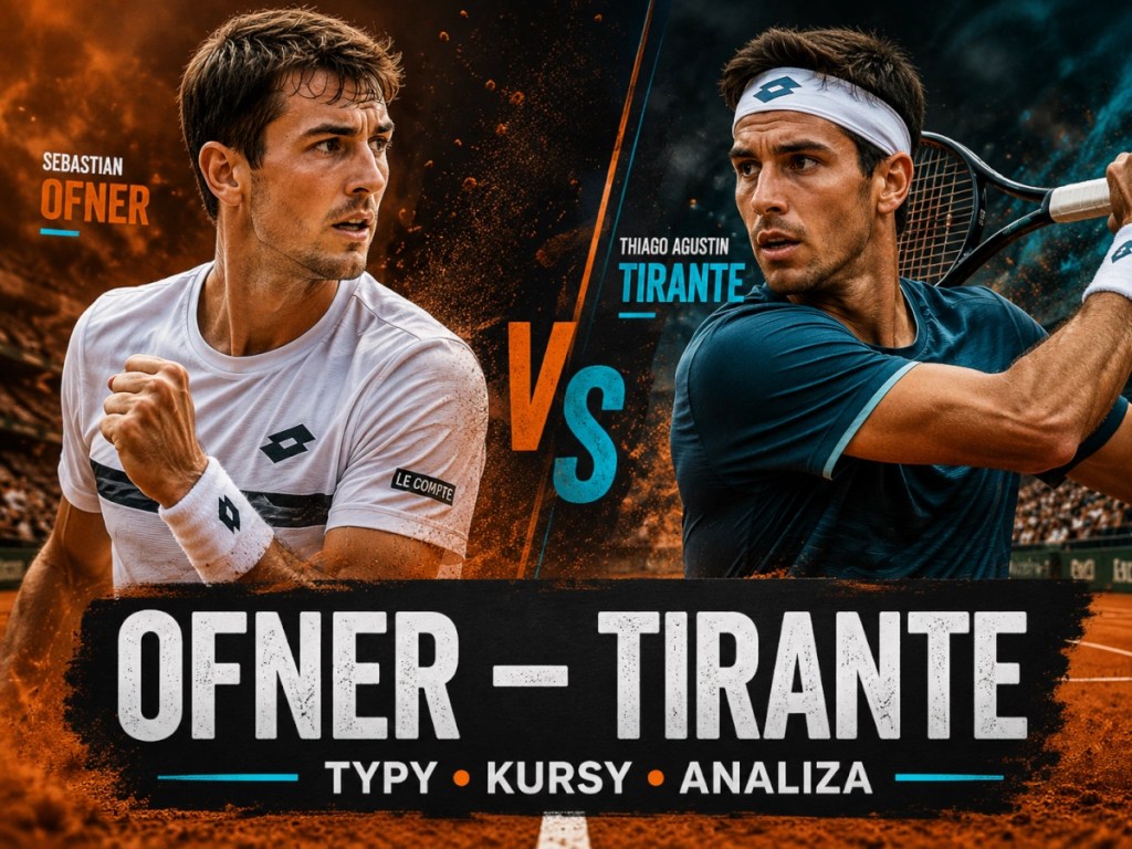 Sebastian Ofner - Thiago Agustin Tirante typy bukmacherskie, kursy i analiza meczu ATP Bastad 2026