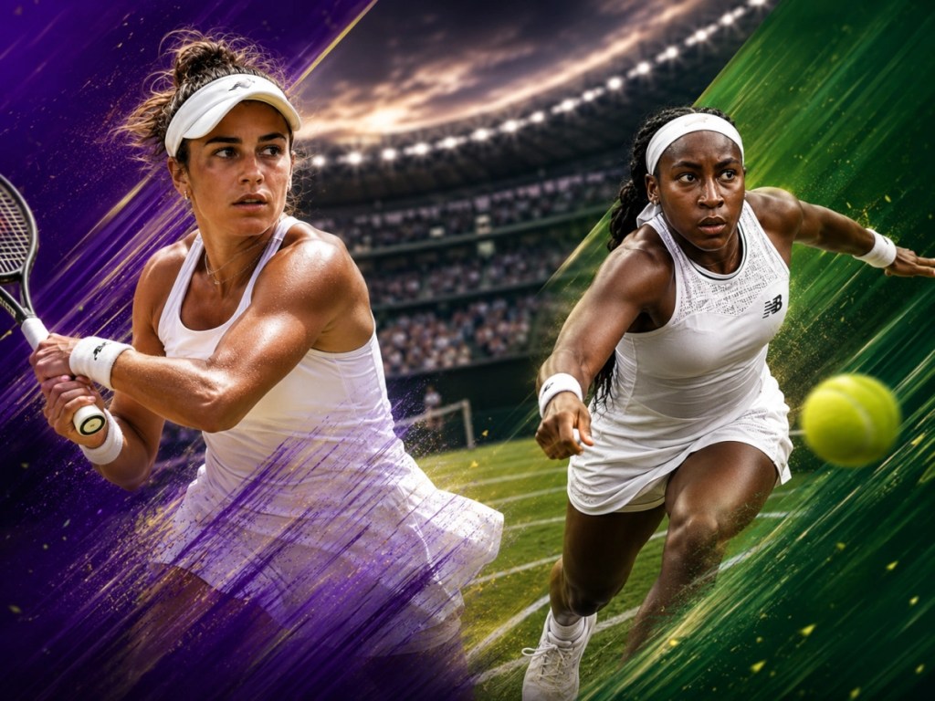 Analiza meczu Solana Sierra - Coco Gauff na kortach trawiastych Wimbledonu 2026, forma zawodniczek i przewidywania przed spotkaniem.
