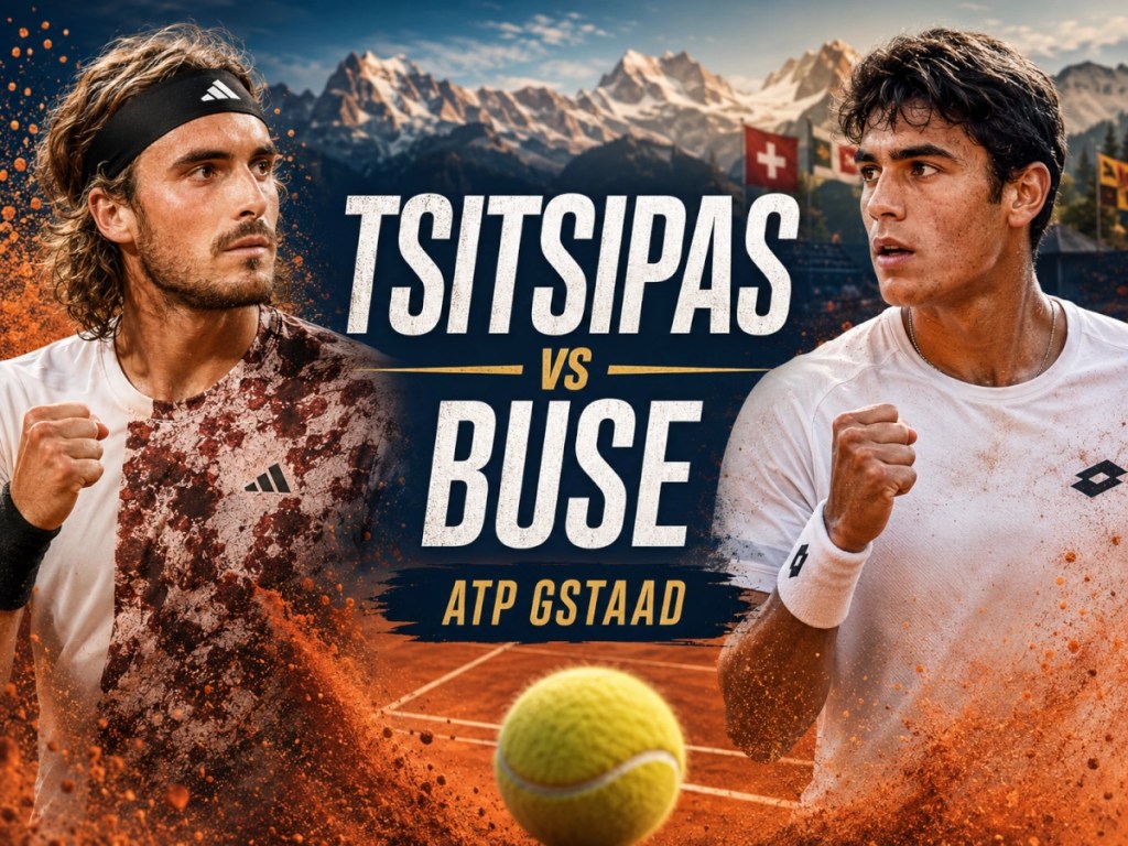 Stefanos Tsitsipas - Ignacio Buse typy i kursy bukmacherskie na mecz ATP Gstaad