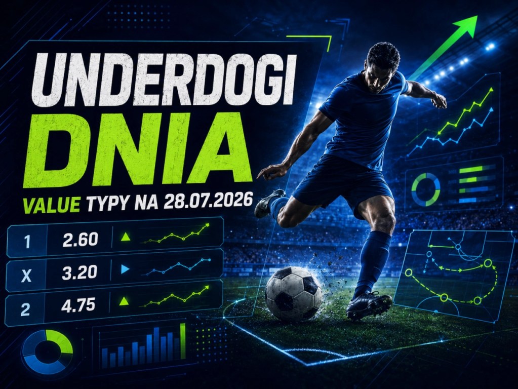 Underdogi dnia 28.07.2026 – value typy bukmacherskie i analiza meczów piłkarskich