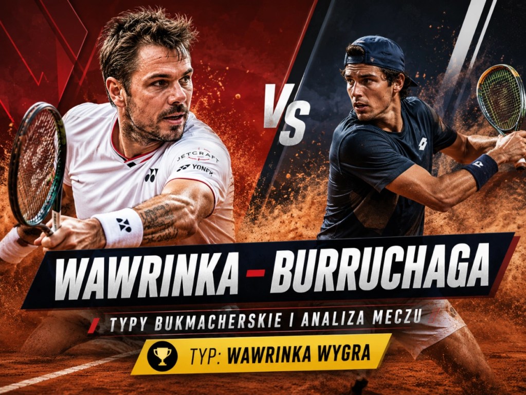 Stan Wawrinka – Roman Andres Burruchaga typy bukmacherskie i typ na zwycięstwo Wawrinki w Estoril 2026