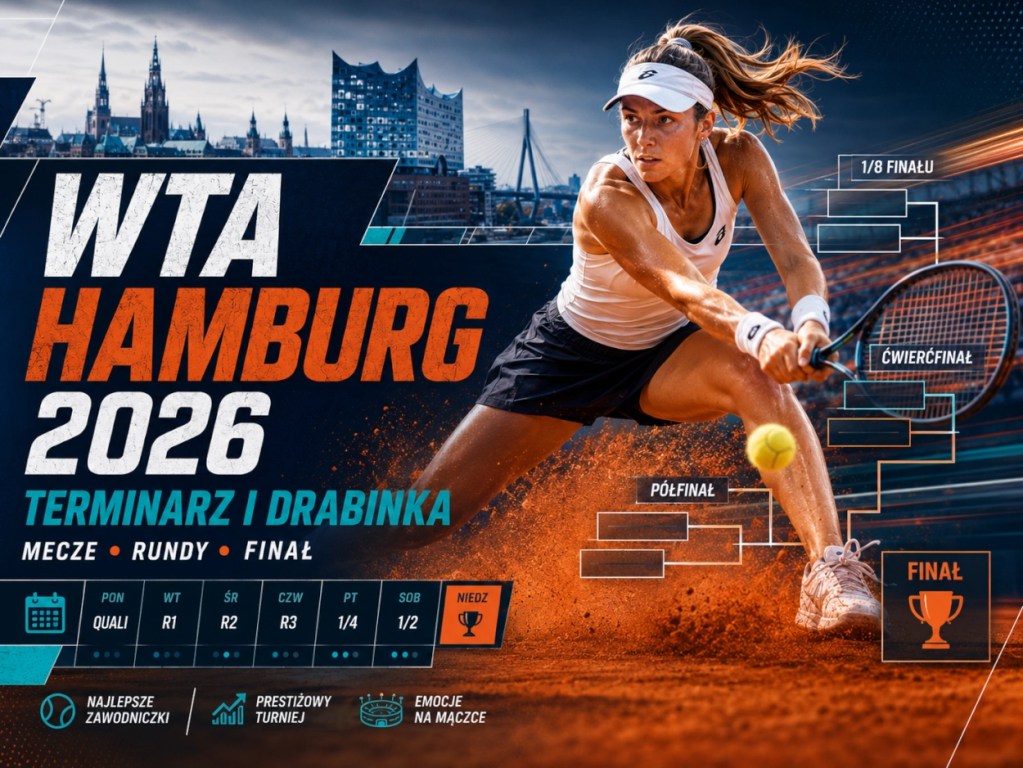 WTA Hamburg 2026 terminarz meczów, rundy turnieju i drabinka singla kobiet