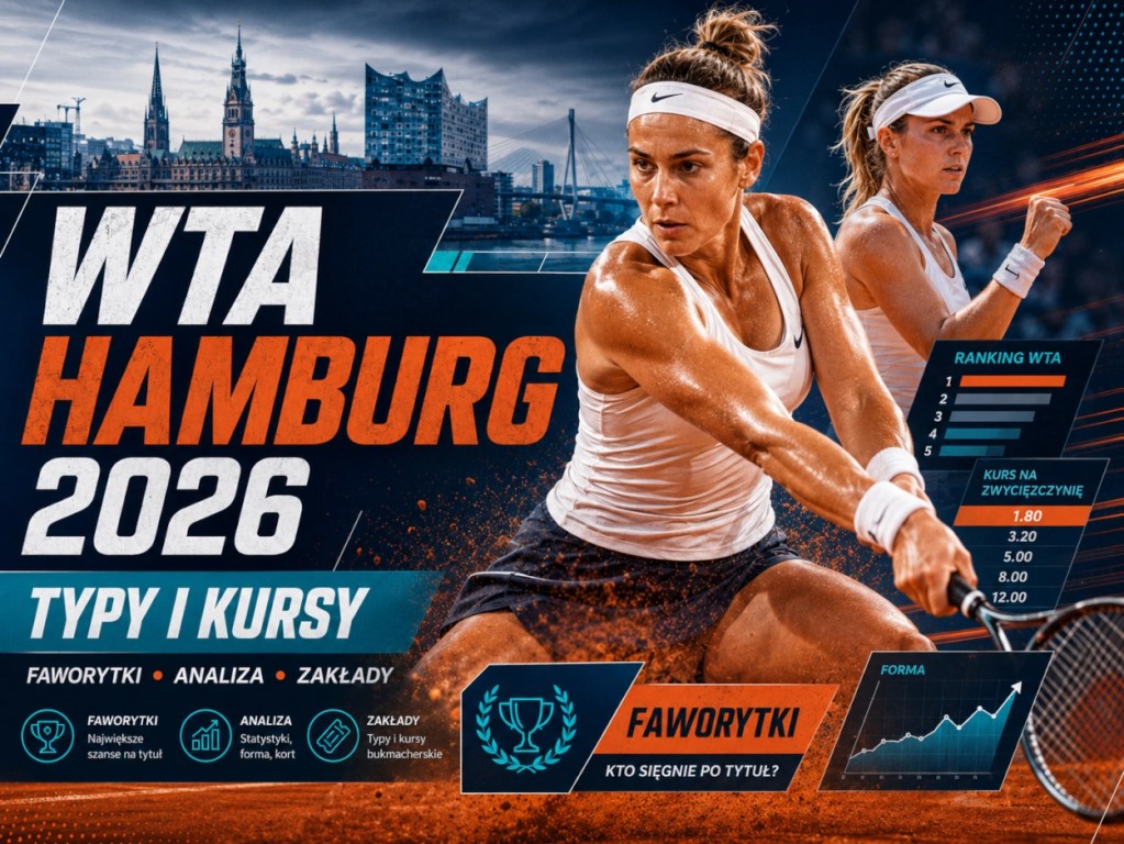 WTA Hamburg 2026 typy i kursy bukmacherskie oraz analiza największych faworytek turnieju