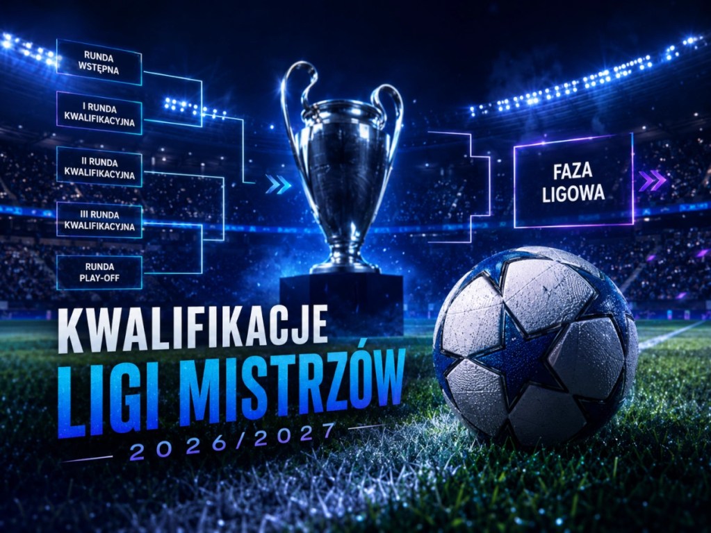 Kwalifikacje Champions League 2026/2027 – play-offy, faza ligowa i terminarz eliminacji