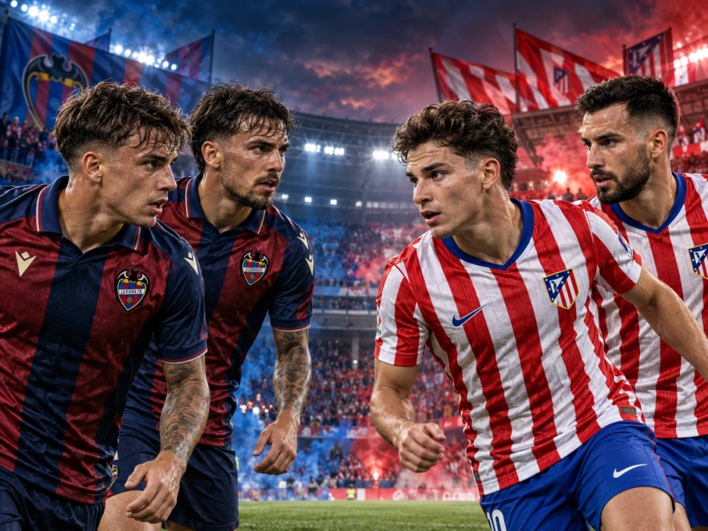 Piłkarze Levante i Atlético Madryt przed meczem La Liga 31.10.2026 - typy bukmacherskie i analiza spotkania.